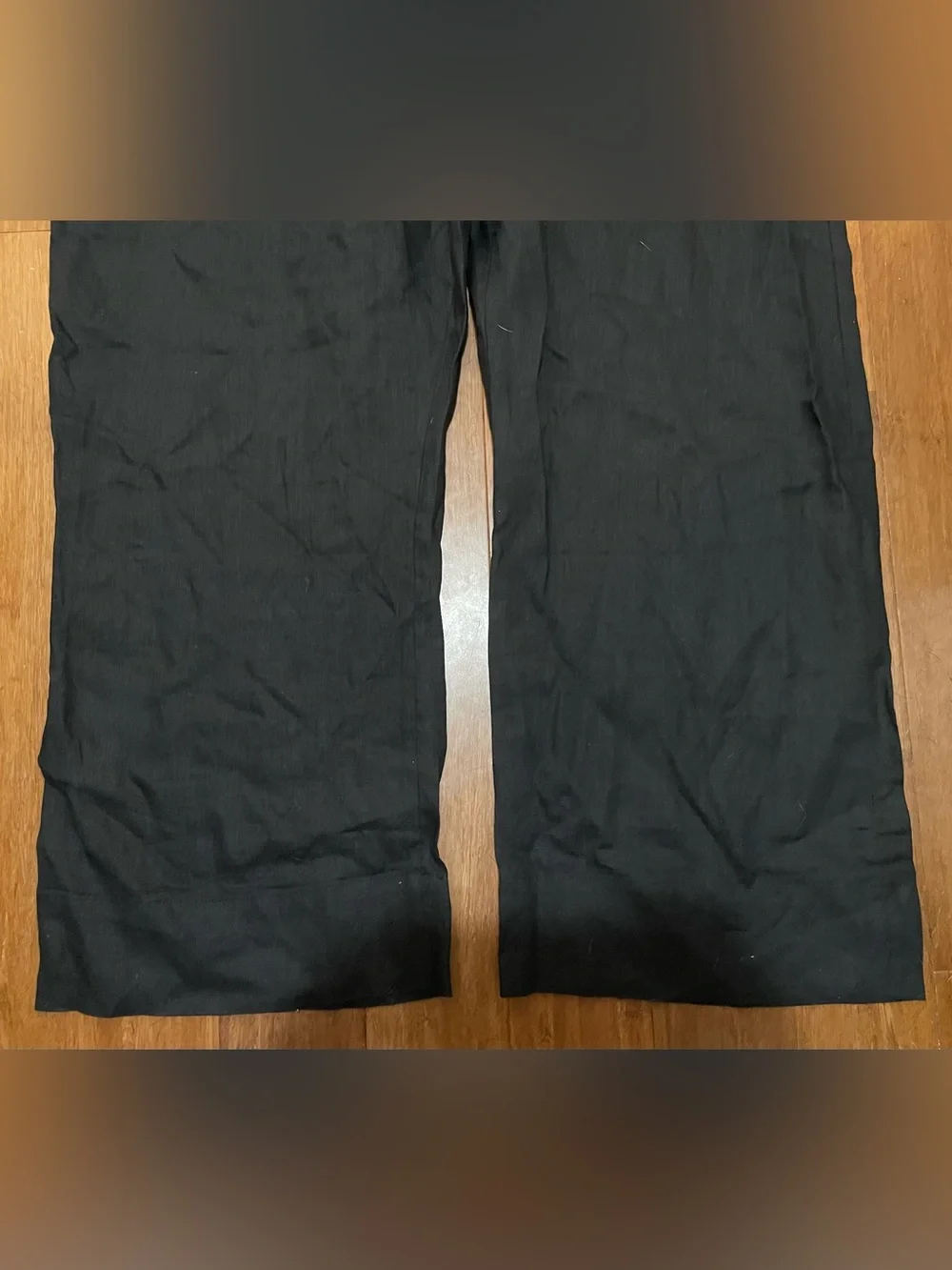 Quince overalls black